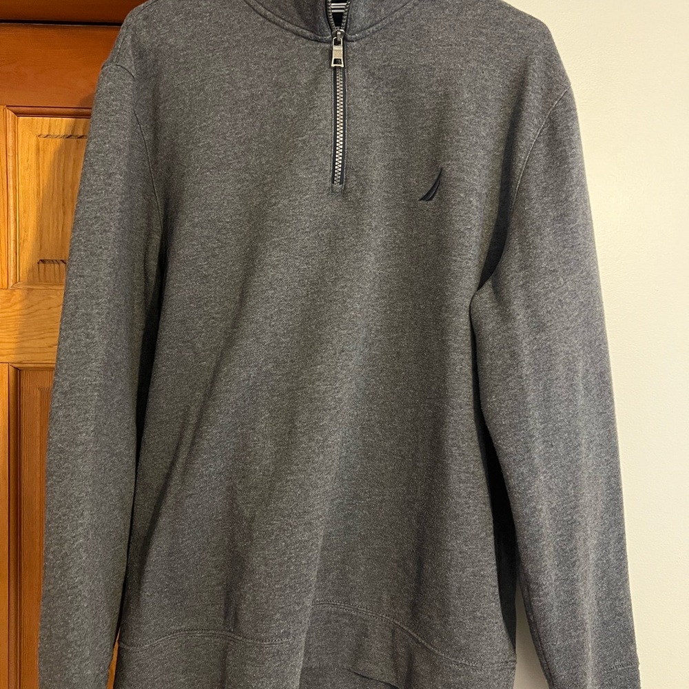 Nautica Men's Half-Zip Sweater- Size L